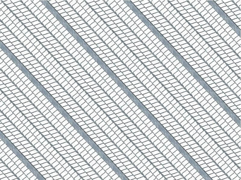 LATTIS sans papier NERFLOC, ACIER GALVANISE, long. 250 x larg. 60 cm x ép.0,32