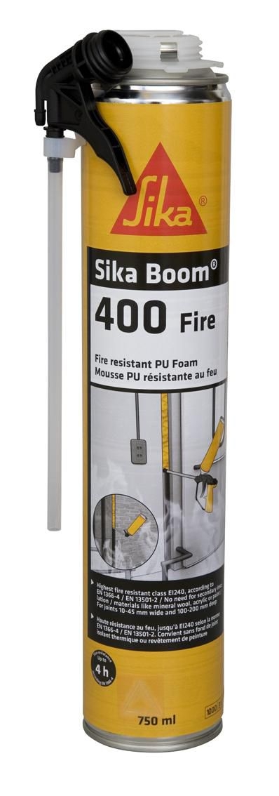 Mousse expansive classée au feu sika boom 400, aérosol de 750 ml