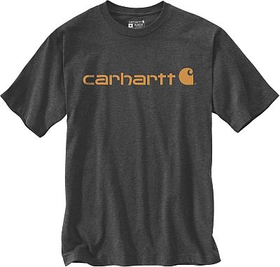 T-Shirt Carhartt, logo poitrine, gris foncé