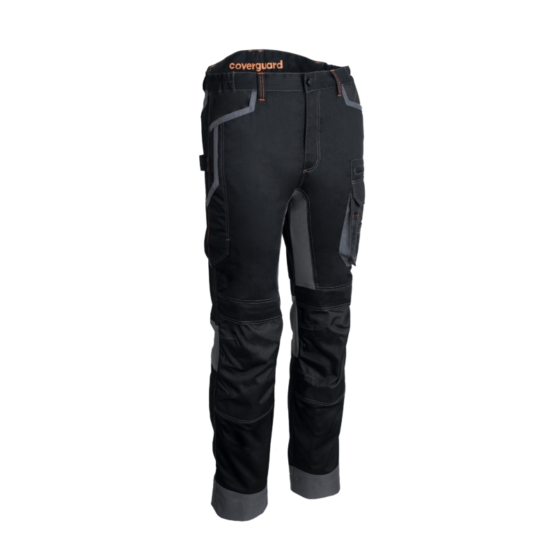 Pantalon de travail Stretch Baru, couleur noir, taille S à 4XL