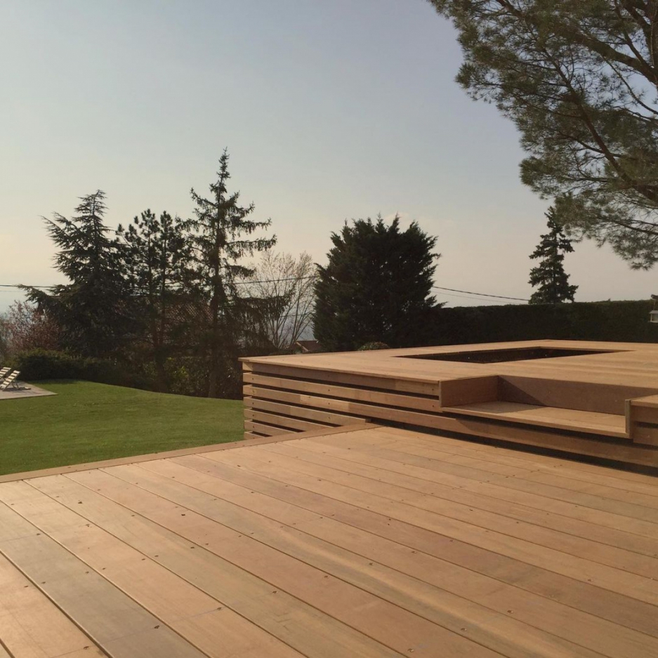 Terrasse en bois exotique IPE