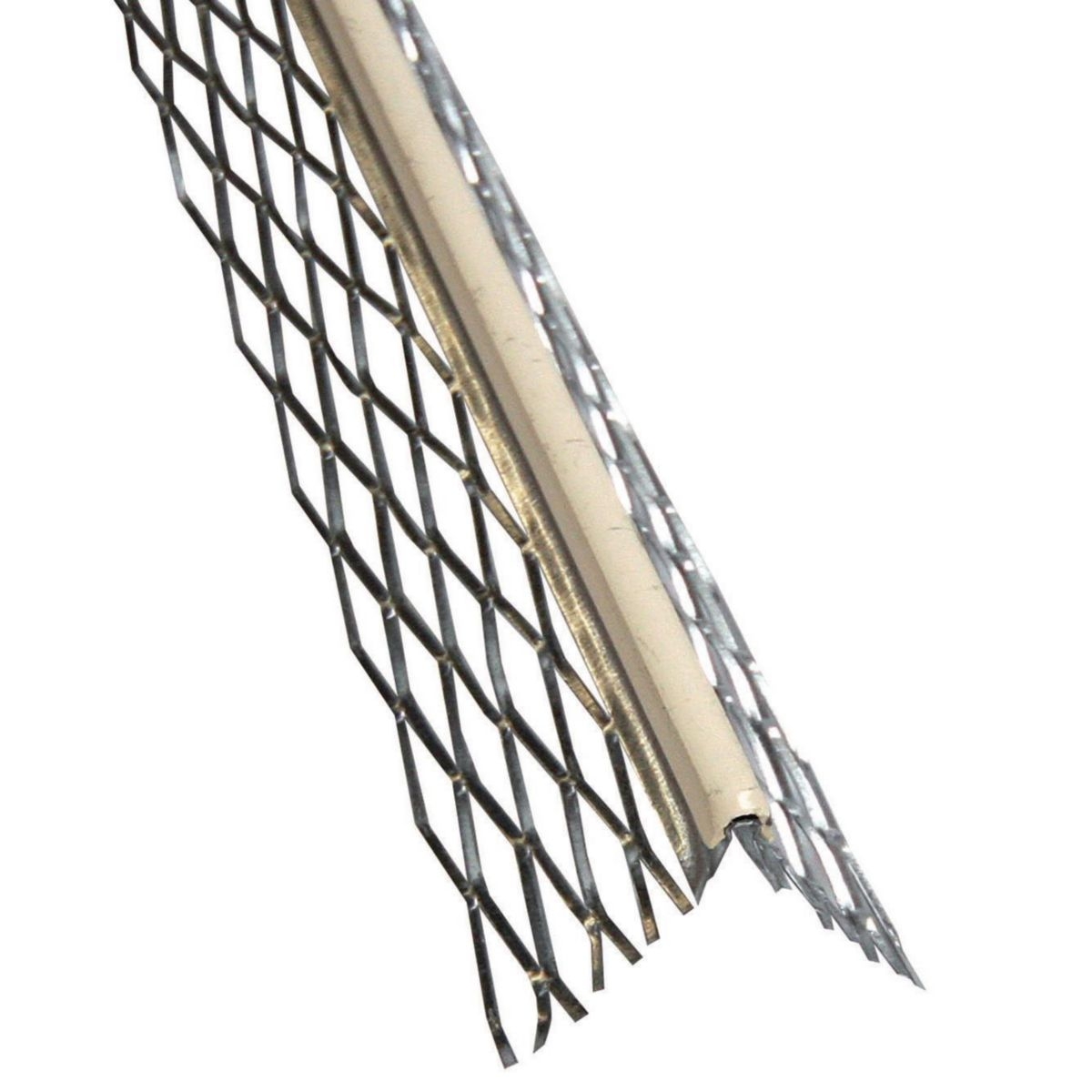 BAGUET.GALV. DEPLO.JONC PVC blanc-840EG LG 300