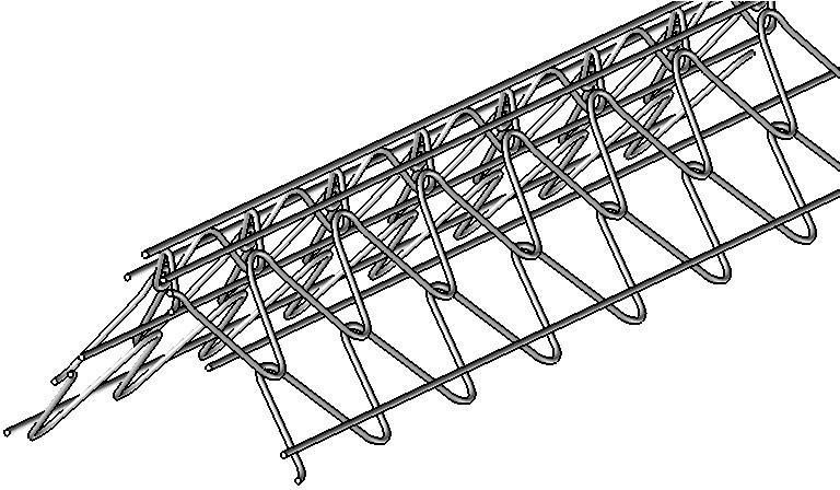 Arête d'angle pour façade 2062 EG, ACIER GALVANISE, long 3,03 m, SANS JONC