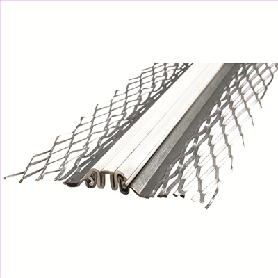 Joint de dilatation déployé, joint blanc, longueur de 3 mètres