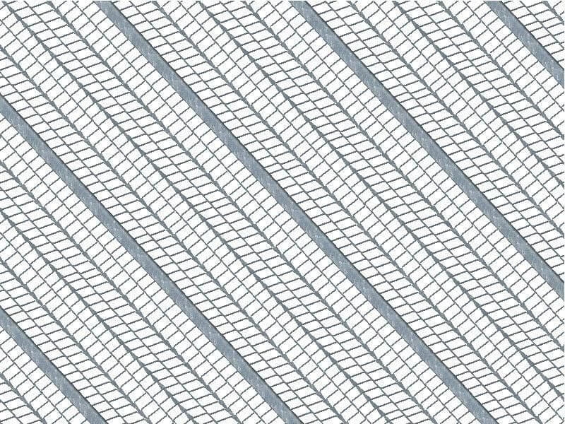 LATTIS sans papier NERFLOC, ACIER GALVANISE, long. 250 x larg. 60 cm x ép.0,32