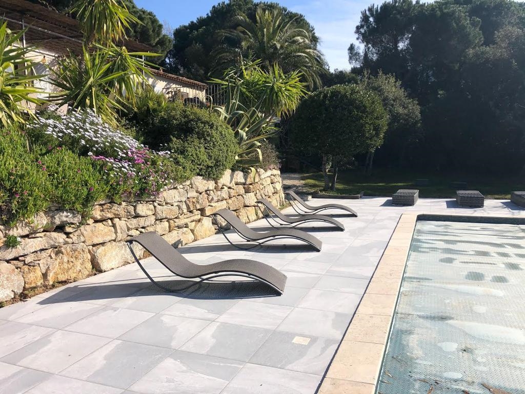 Carrelage extérieur aspect pierre naturelle, STONEWORK, L.60 x l.60 x ép. 2cm