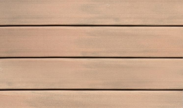 Lame de terrasse composite lisse, brun nuancé Equateur, L.400 x l.18 x ép. 2.3cm