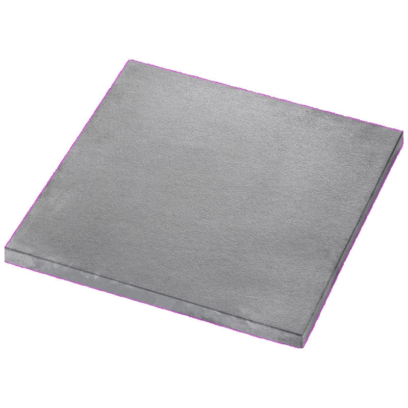 Dalle espace pour terrasse, coloris gris MINERAL nuance, L.50 x l.50 x ép.2,5 cm