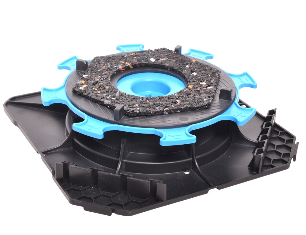 Plot pour pose de terrasse dalle, Cleman