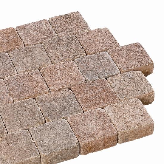 Pavés florentin finition vieillie, section 12 cm x ep. 6cm