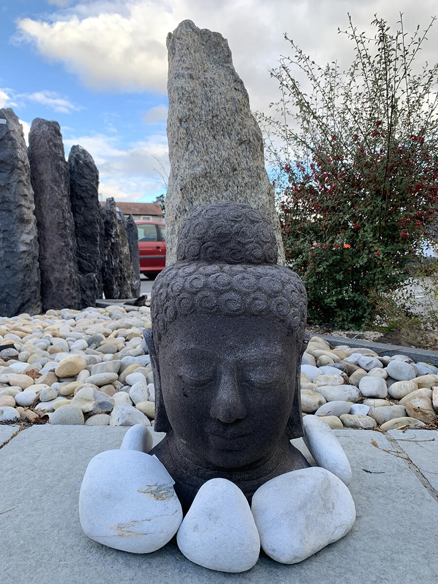 Galet marbre blanc de carrare 150 - 200 mm, sac de 600 kg