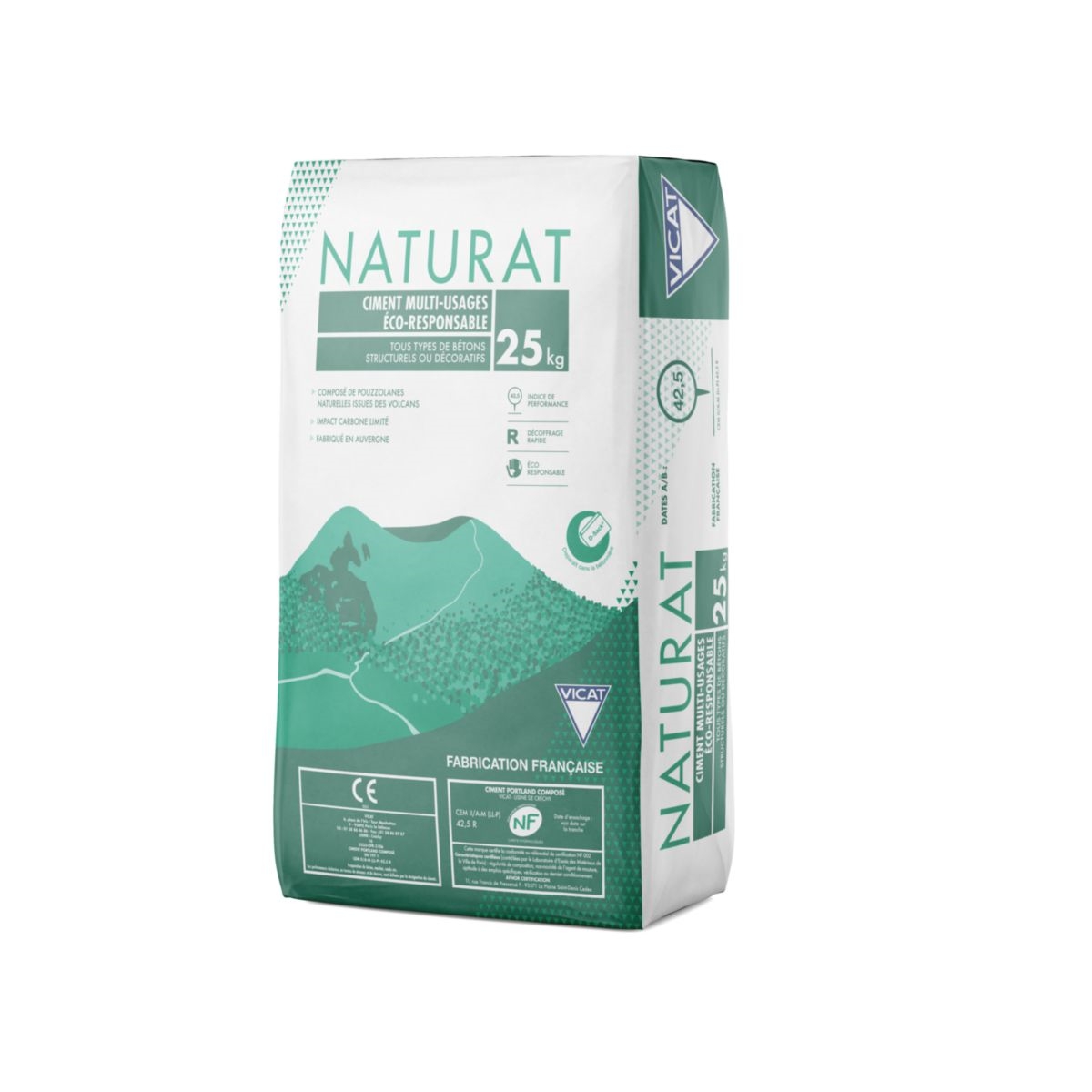 Ciment tous travaux Naturat, 42.5
