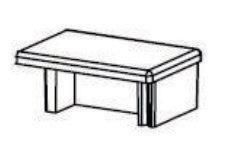 Bouchon polycarbonate pour poteau aluminium 70x70 mm aluclos