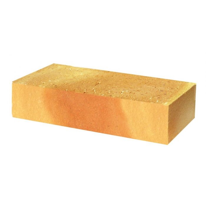 Brique pleine lisse, L.22 x l.10,5 x ep.5 cm, couleur Jasmin (jaune paille)