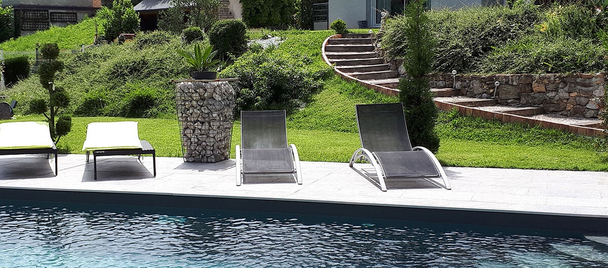 Jardinière trapézoïdale en gabion en kit, base 40x40, sommet 60 x 60, ht. 100 c