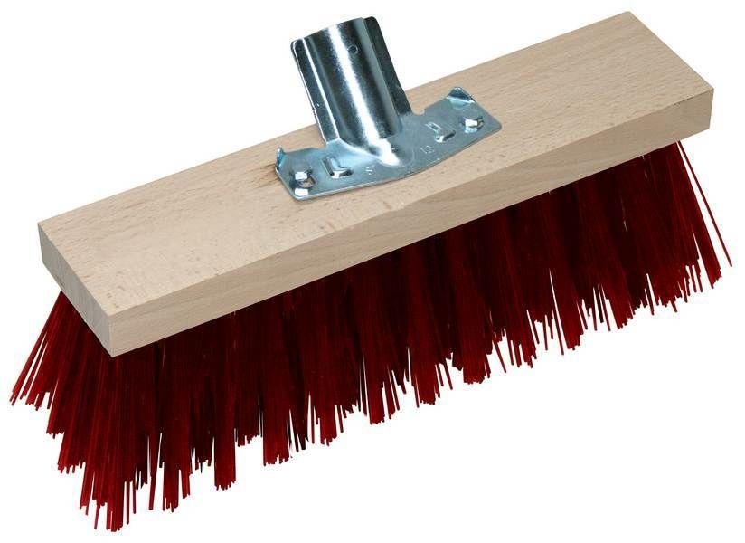 Balai cantonnier en nylon, long. 32 cm