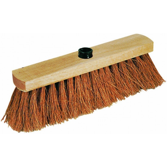 Balai pour atelier en fibres de coco, long. 29 cm