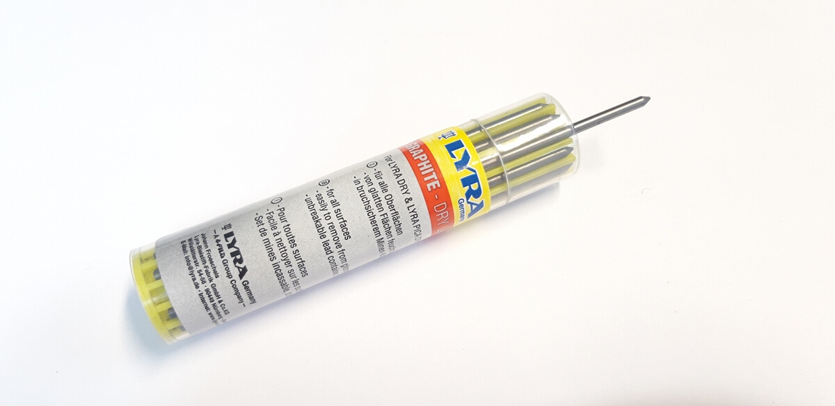 Etui 12 mines lyra dry graphites 2b