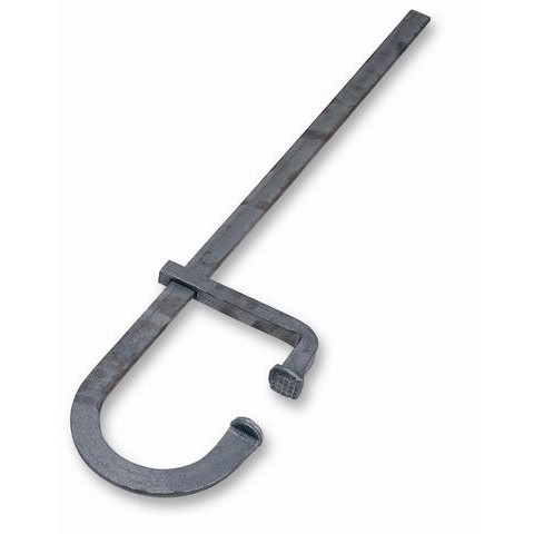 Serre jonts de cimentier plat, long. 80 cm, serrage 60 cm et saillie 13,5 cm