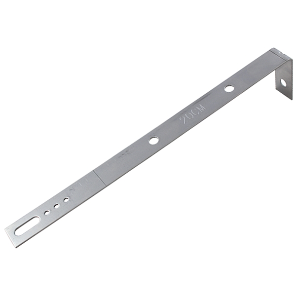 Entretoise pliée 20 cm p/ serre joint de mur x25 pces