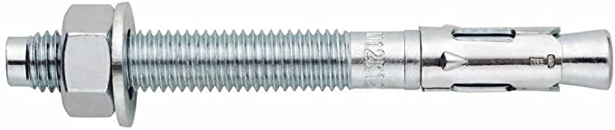 Goujon ancrage + écrou M2 8X80 mm, Boîte de 100 pièces