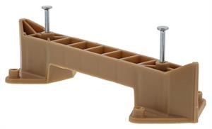 Ecarteur de banche en plastique avec clou prémontré, largeur 200 mm, clou c9-60