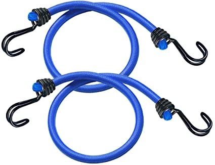 Tendeur a crochet double et inverse, diam.8 x long. 120mm, lot de 2