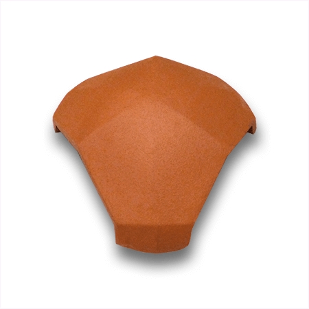 Rencontre 3 voies pour tuile optima, couleur rouge