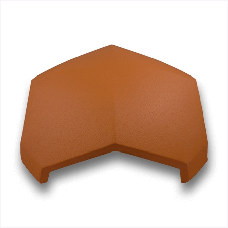 Rencontre 4 voies pour tuile optima, couleur rouge