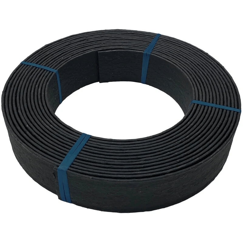 Bordure de jardin en matière recyclée, Eco Edge,hauteur 14 cm, couleur noir