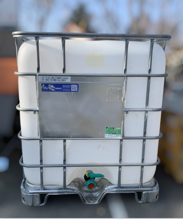 Cuve de stockage des eaux pluviales, recyclée, capacité 1000 Litres