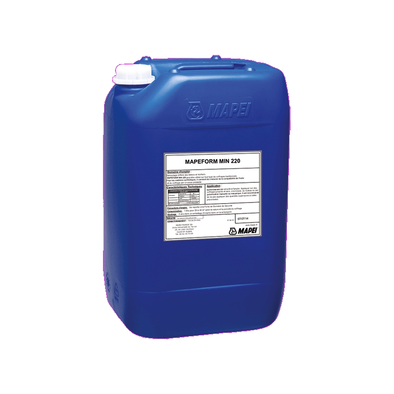 Huile de décoffrage Mapeform 220, prêt à l'emploi