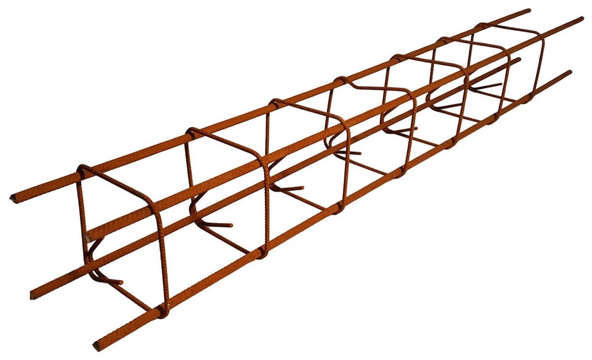 Chainage poteau (fil diam.10 mm), longueur 6 mètres