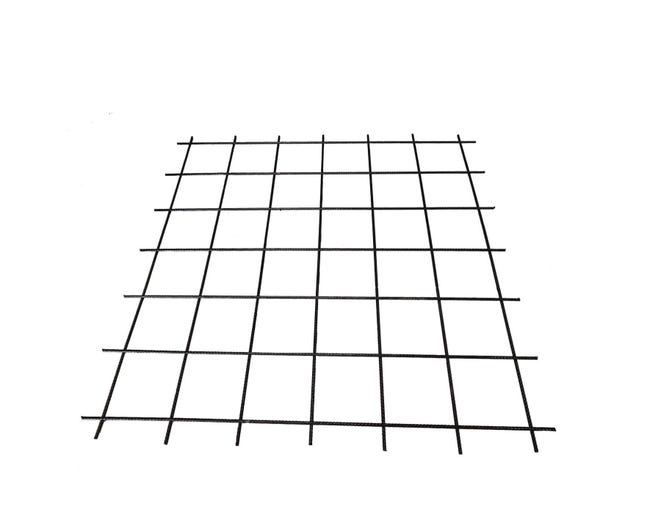 Treillis soudé B3S Brico, maille 20x20 cm, 1,2 x 2,4 m, fil diam. 3,5 mm