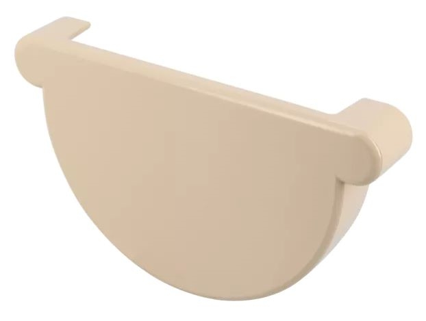 Fond symétrique de gouttière largeur 25 cm, à coller, sable