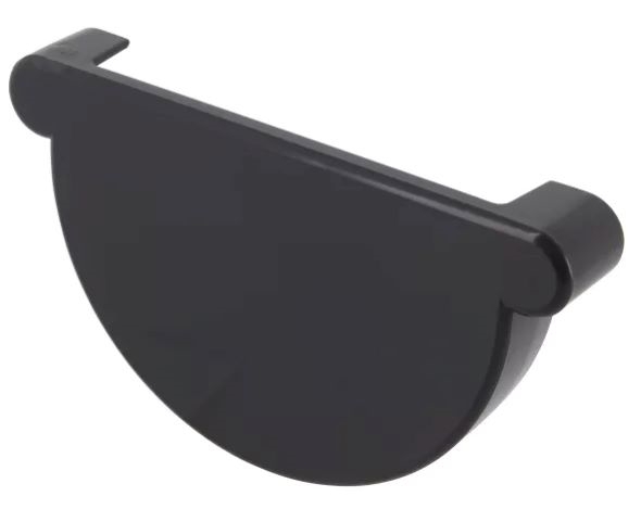 Fond symétrique de gouttière largeur 25 cm, à coller, anthracite