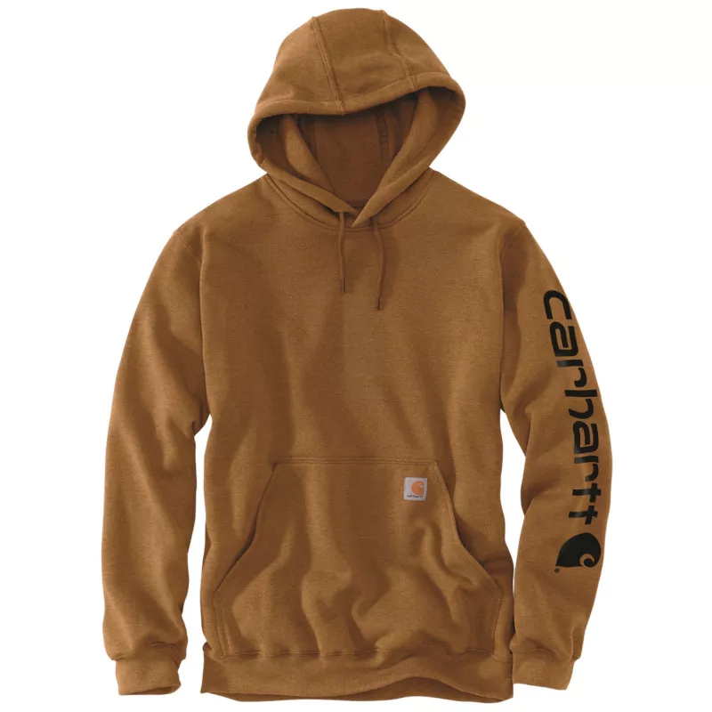 Sweat à capuche Carhartt, couleur marron