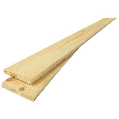 Planche de coffrage non traitée, L.4 m x l. 200 x ep. 27mm