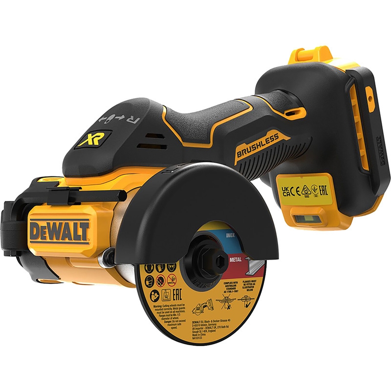 Mini meuleuse multi-matériaux Dewalt, à batterie, XR 18 V, diam.76 mm