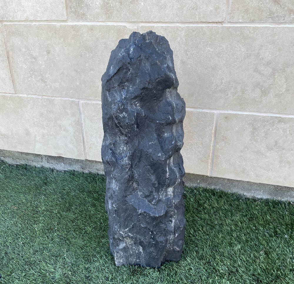 Monolithe en marbre, couleur noir, Nero Beauty, 23 kg