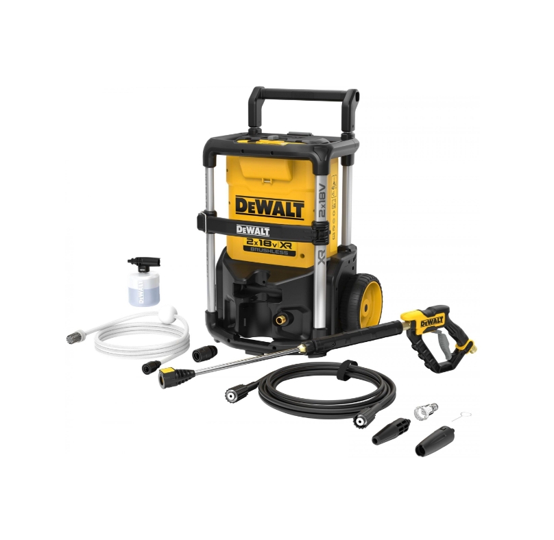 Nettoyeur haute pression sans fil, 2x18 V, machine nue