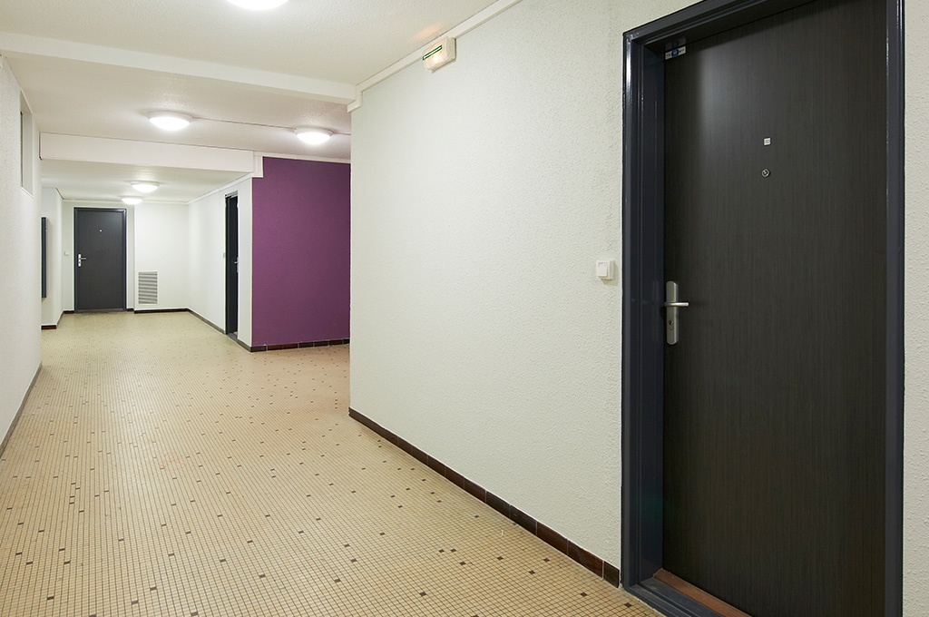 Bloc porte palière Isaclub, huisserie 68 x 57 mm, 39 db, larg.93 cm