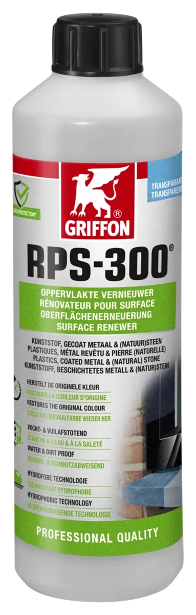Rénovateur de surface, spécial plastique & métal, RPS-300, bidon de 500ml