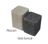 Plot béton pour dalle gazon draina 10, sect. 6,8 x 6,8 cm