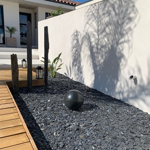 Paillage d'ardoise 30 - 70 mm