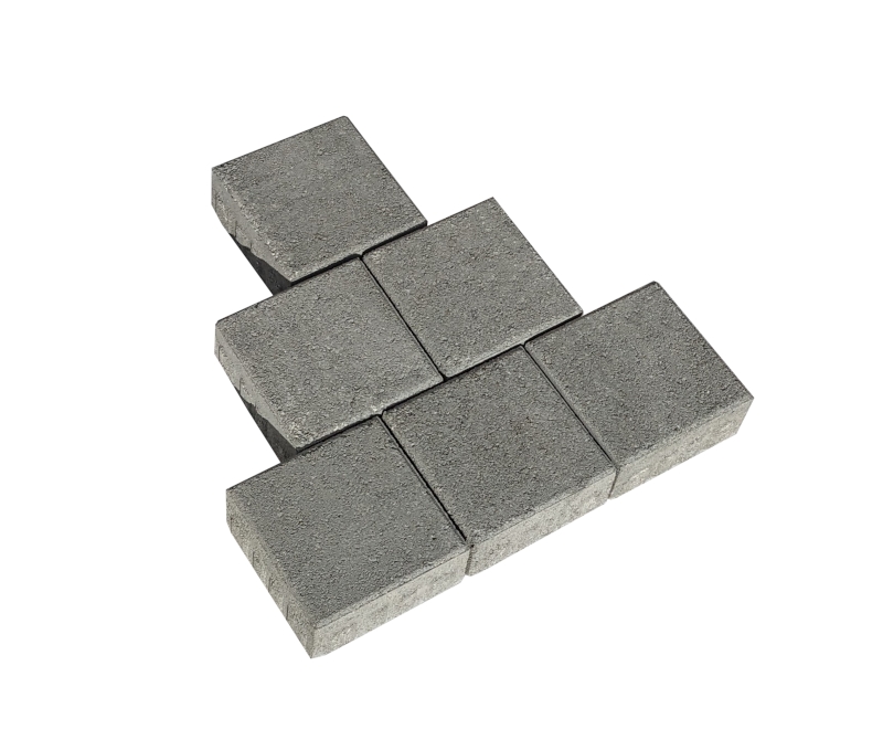 Pavé béton Prompto VL, L.15 x l.15 x ép.6.3 cm
