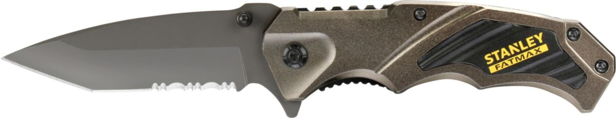 Couteau de poche pliant, Stanley Fatmax, lame de 80 mm