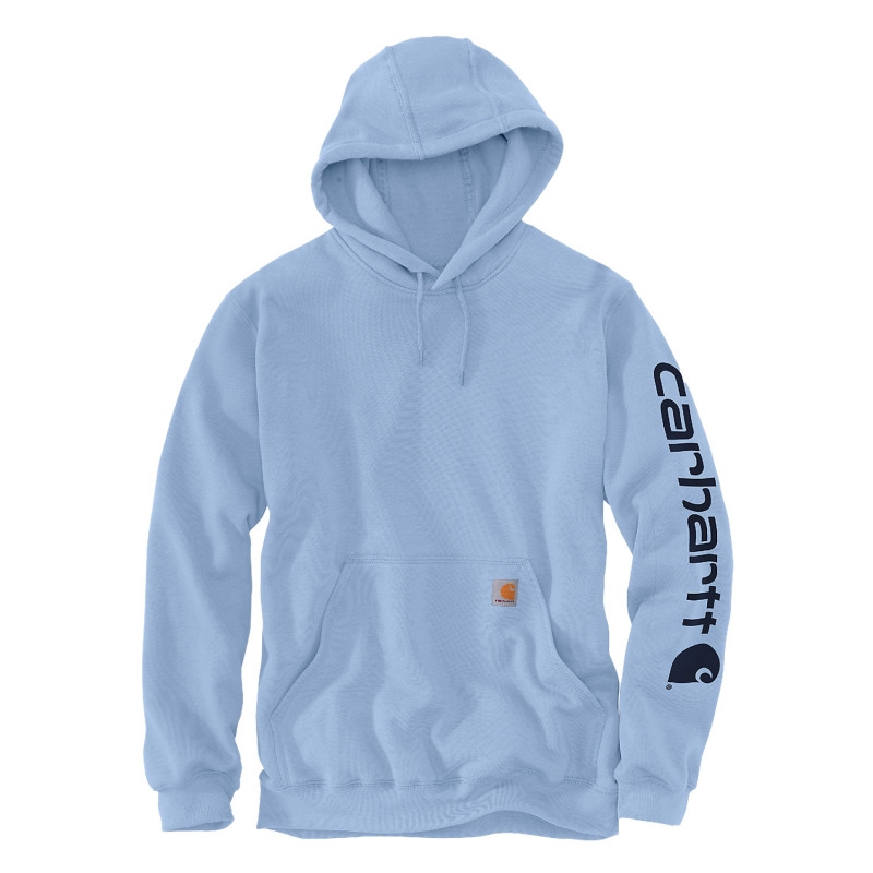 Sweat à capuche Carhartt bleu clair