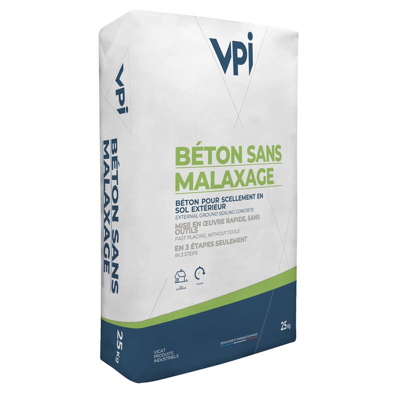 Béton sans malaxage, sac de 25kg