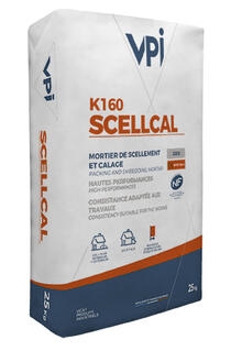 Mortier de scellement et de calage K160 Scellcal, sac de 25 kg